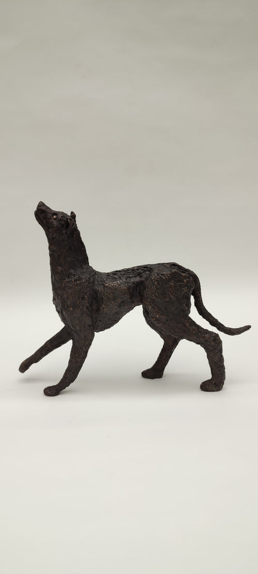 BRONZE CAST SCULPTURES "Mossy Hounds" Limited Edition