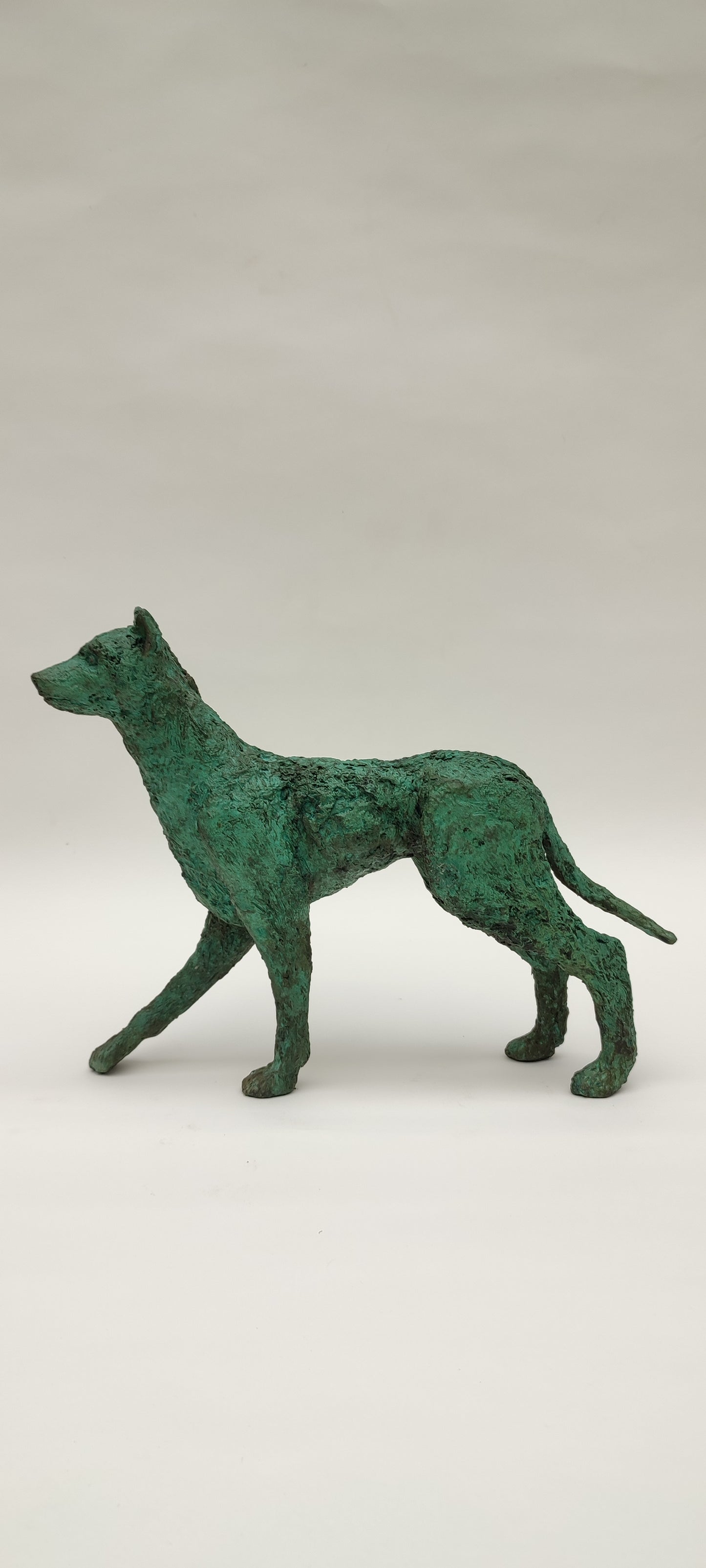 BRONZE CAST SCULPTURES "Mossy Hounds" Limited Edition